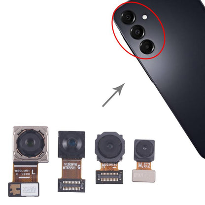 For Samsung Galaxy A16 SM-A165F Original Camera Set (Macro + Wide + Main Camera + Front Camera) - Camera Series by buy2fix | Online Shopping UK | buy2fix
