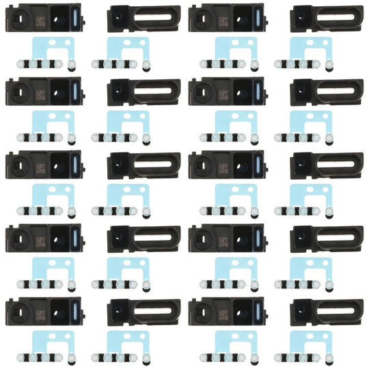 For iPhone 17 Pro 10sets Speaker Ringer Buzzer Dustproof Mesh (White)