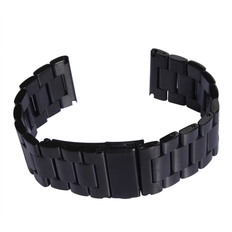 For Apple Watch 42mm Classic Buckle Steel Watch Band, Only Used in Conjunction with Connectors ( S-AW-3293 )(Black) by buy2fix