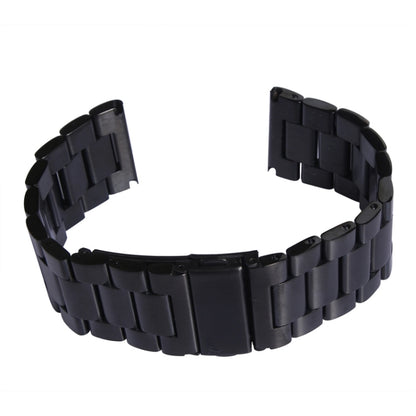 For Apple Watch 42mm Classic Buckle Steel Watch Band, Only Used in Conjunction with Connectors ( S-AW-3293 )(Black) by buy2fix