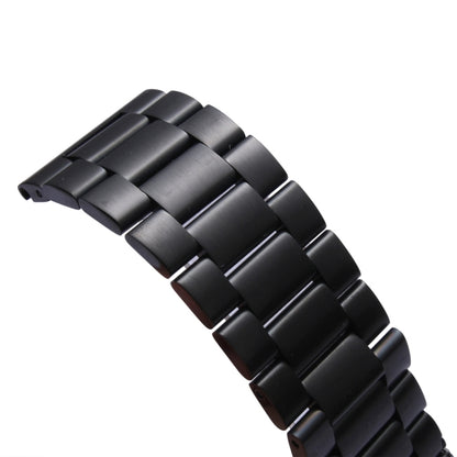 For Apple Watch 42mm Classic Buckle Steel Watch Band, Only Used in Conjunction with Connectors ( S-AW-3293 )(Black) by buy2fix