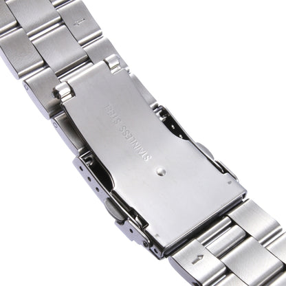 For Apple Watch 42mm Stainless Steel Classic Buckle Watch Band by buy2fix