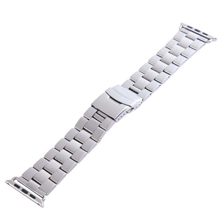 For Apple Watch 38mm Stainless Steel Classic Buckle Watch Band by buy2fix