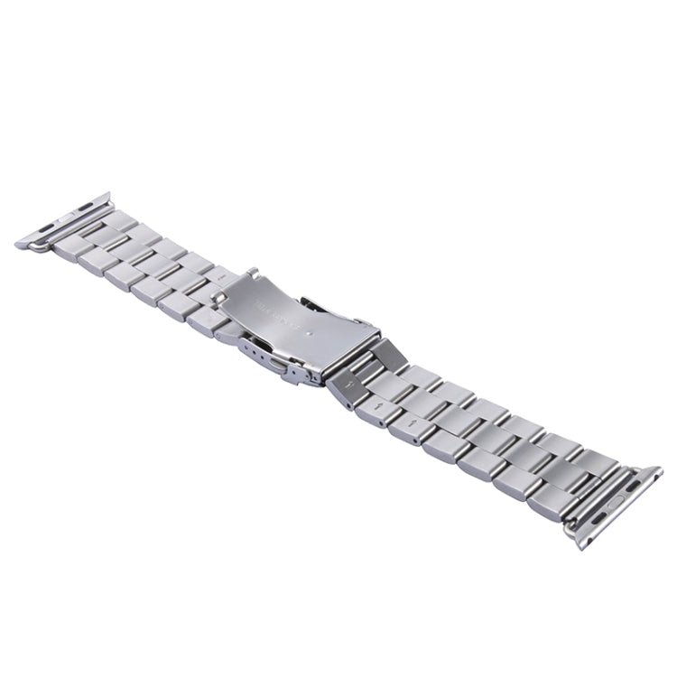 For Apple Watch 38mm Stainless Steel Classic Buckle Watch Band by buy2fix