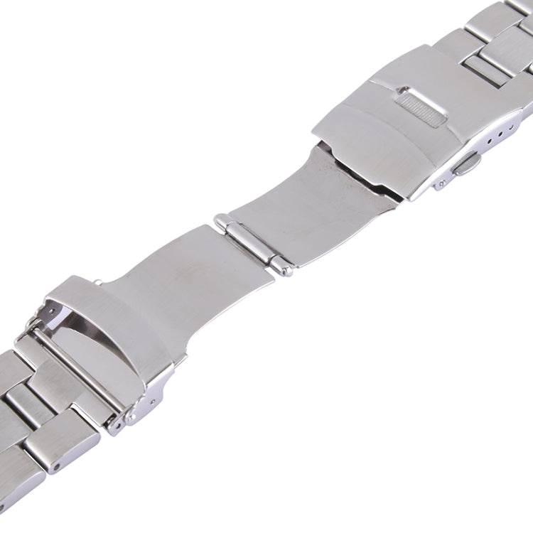 For Apple Watch 38mm Stainless Steel Classic Buckle Watch Band by buy2fix