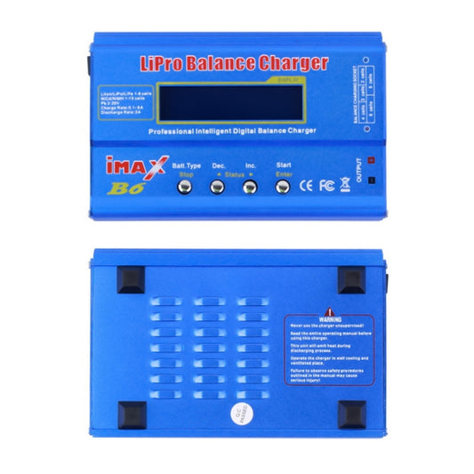 iMAX B6 Digital RC Lipo NiMH Battery Balance Charger(Blue) - Charger by buy2fix | Online Shopping UK | buy2fix