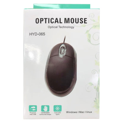 1000dpi Colorful Light USB Scroll Wheel Optical Mouse(Black) - Wired Mice by buy2fix | Online Shopping UK | buy2fix