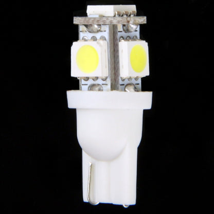 T10 5 LED Super White Vehicle Car Signal Light Bulb (Pair)(White) - Clearance Lights by buy2fix | Online Shopping UK | buy2fix