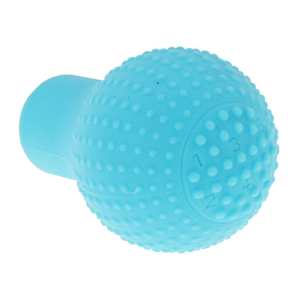 Universal Elasticity Nonslip Soft Silicone Car Gear Shift Knob Cover(Blue) by buy2fix