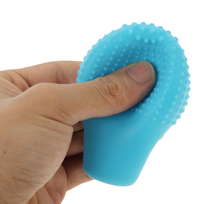 Universal Elasticity Nonslip Soft Silicone Car Gear Shift Knob Cover(Blue) by buy2fix