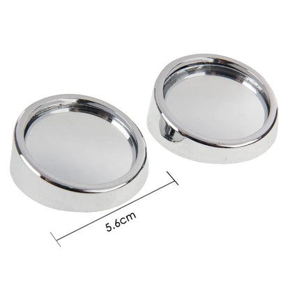 2 PCS SY-022 Car Vehicle Mirror Blind Spot Rear View Small Round Mirror, Diameter: about 5.6cm(Silver) by buy2fix