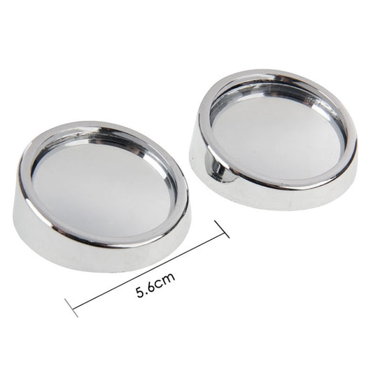 2 PCS SY-022 Car Vehicle Mirror Blind Spot Rear View Small Round Mirror, Diameter: about 5.6cm(Silver) by buy2fix