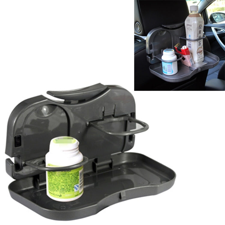 Car Rear Seat Multifunctional Folding Drink Holder by buy2fix