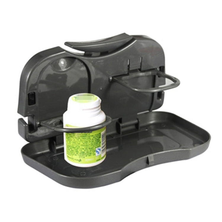Car Rear Seat Multifunctional Folding Drink Holder by buy2fix