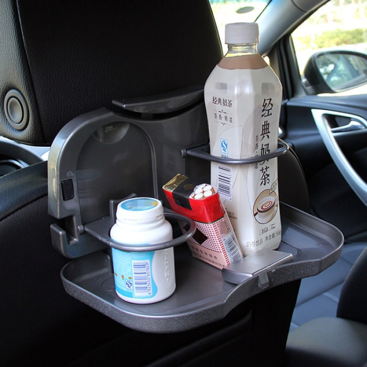 Car Rear Seat Multifunctional Folding Drink Holder by buy2fix