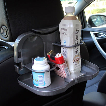 Car Rear Seat Multifunctional Folding Drink Holder by buy2fix