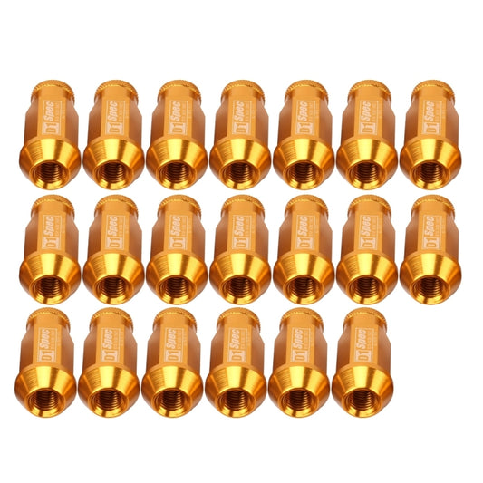 D1 Spec P1.5 M12x1.25 Racing Wheel Nut, Length: 50mm(Gold) - Nuts & Bolts by buy2fix | Online Shopping UK | buy2fix