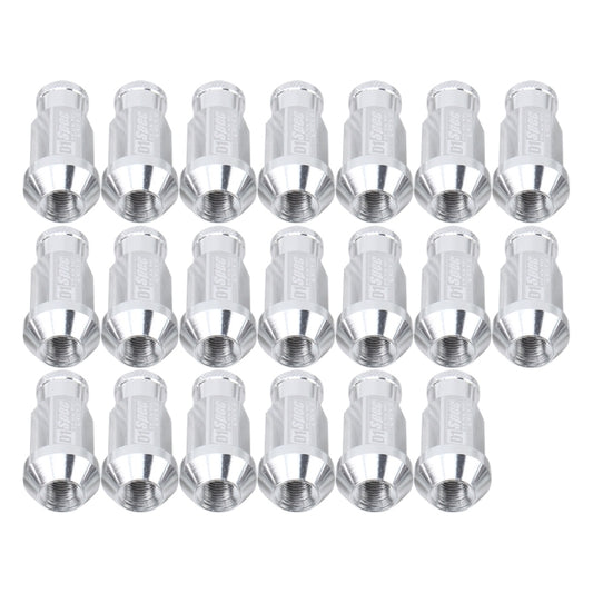 D1 Spec P1.5 M12x1.25 Racing Wheel Nut, Length: 50mm(Silver) - Nuts & Bolts by buy2fix | Online Shopping UK | buy2fix