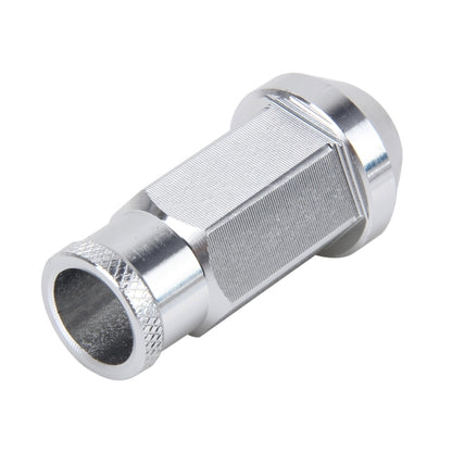 D1 Spec P1.5 M12x1.25 Racing Wheel Nut, Length: 50mm(Silver) - Nuts & Bolts by buy2fix | Online Shopping UK | buy2fix