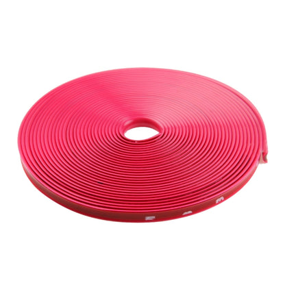 Universal Decorative Scratchproof Stickup 8M Flexible Car Wheel Hub TRIM Mouldings Decoration Strip(Pink) by buy2fix