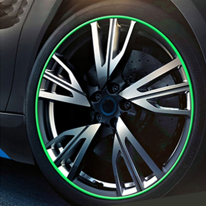 Universal Decorative Scratchproof Stickup 8M Flexible Car Wheel Hub TRIM Mouldings Decoration Strip(Green) by buy2fix
