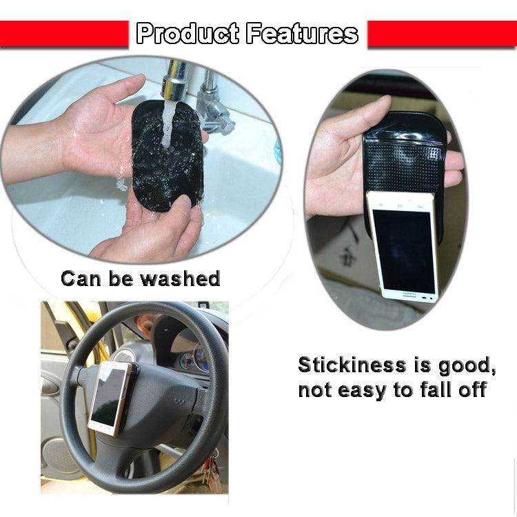 10 PCS Car Anti-Slip Mat Super Sticky Pad for Phone / GPS/ MP4/ MP3(Black) - Car Anti-Slip Mats by buy2fix | Online Shopping UK | buy2fix