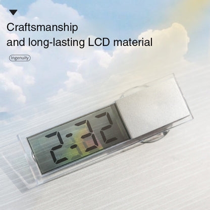 K-033 LCD Auto Clock with Sucker - Clocks & Car Meters by buy2fix | Online Shopping UK | buy2fix
