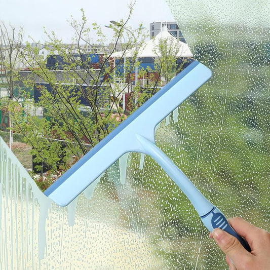 KANEED Car Window Plastic Nonslip Handle Glass Wiper / Window Cleaning Tool, Size: 24.5 x 24cm(Blue) - Car washing supplies by KANEED | Online Shopping UK | buy2fix