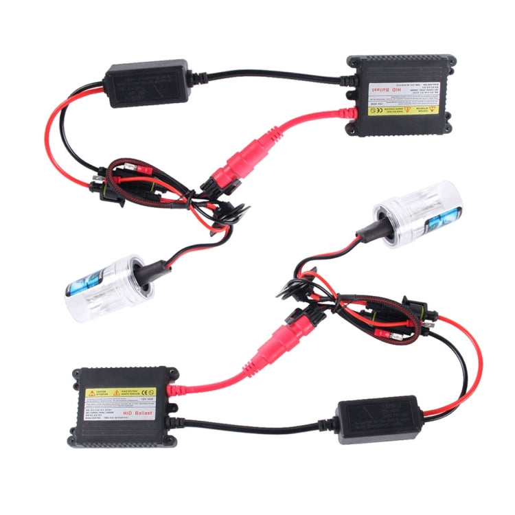 DC12V 35W 2x H1 Slim HID Xenon Light, High Intensity Discharge Lamp, Color Temperature: 8000K - Xenon Lights by buy2fix | Online Shopping UK | buy2fix
