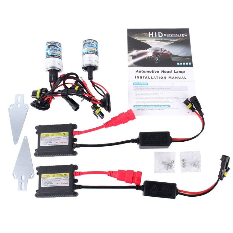 35W 2x H11 Slim HID Xenon Light, High Intensity Discharge Lamp, Color Temperature: 6000K - Xenon Lights by buy2fix | Online Shopping UK | buy2fix
