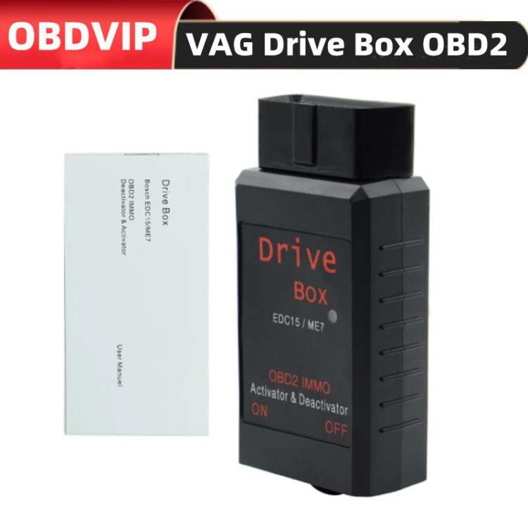 VAG Drive Box EDC15/ME7 OBDII IMMO Deactivator Activator(Black) - Code Readers & Scan Tools by buy2fix | Online Shopping UK | buy2fix