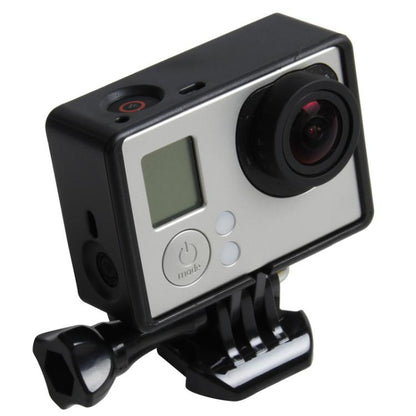 TMC High Quality Tripod Cradle Frame Mount Housing for GoPro HERO4 /3+ /3, HR191(Black) - Protective Frame by TMC | Online Shopping UK | buy2fix