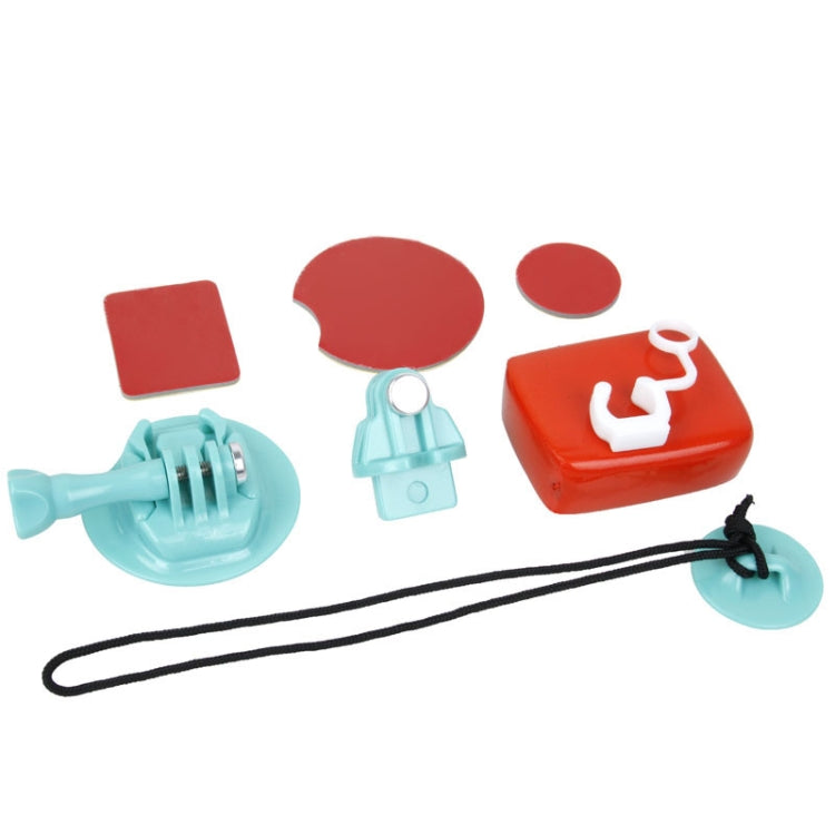 TMC 10 Items Board Mount Surf Snowboard Wakeboard Set for GoPro, Insta360, DJI and Other Action Cameras(Green) by TMC