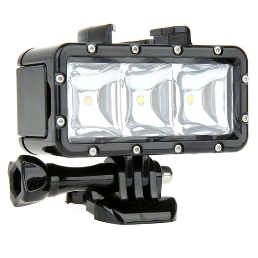 SupTig 30M Waterproof 300LM Video Light for GoPro, Insta360, DJI and Other Action Cameras(Black) - Waterproof Light by buy2fix | Online Shopping UK | buy2fix