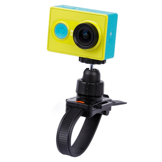 Camera Mount Tripod Holder with Head strap / Helmet Hat for GoPro HERO4 / 3+ / 2 & 1,XiaoMi YI,SJCAM SJ4000 / SJ5000 / SJ6000 / SJ7000 / Kjstar Sport Camera(Black) - Helmet Mount by buy2fix | Online Shopping UK | buy2fix