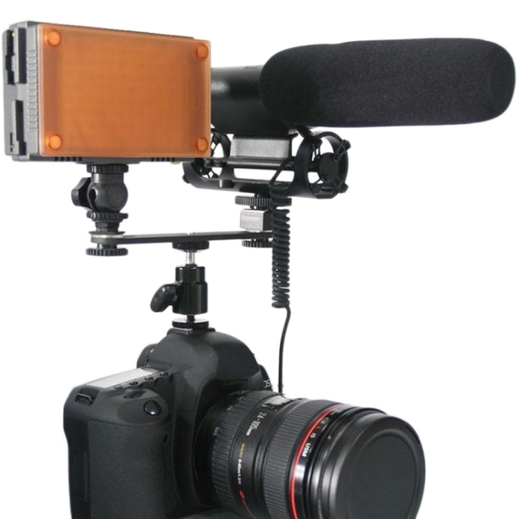 Camera Lighting LED Video Dual Lights Bracket by buy2fix