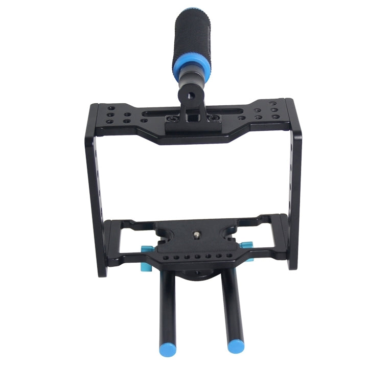 YELANGU YLG0108D Protective Cage Handle Stabilizer Top Set for DSLR Camera - Camera Cage by YELANGU | Online Shopping UK | buy2fix