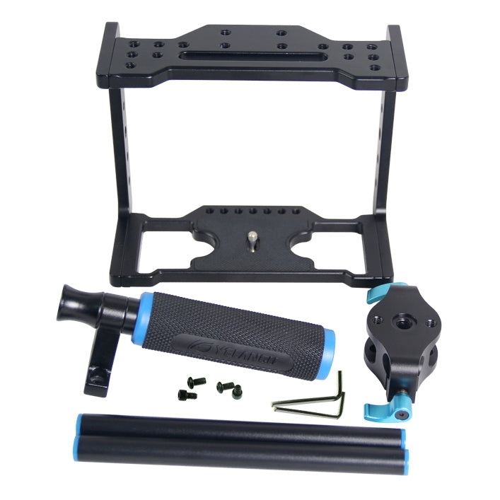 YELANGU YLG0108D Protective Cage Handle Stabilizer Top Set for DSLR Camera - Camera Cage by YELANGU | Online Shopping UK | buy2fix
