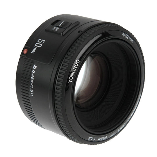 YONGNUO 50mm F1.8 Standard Prime Lens for Canon Camera
