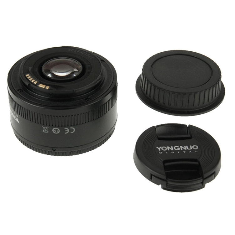YONGNUO 50mm F1.8 Standard Prime Lens for Canon Camera - Auxiliary Lens by YONGNUO | Online Shopping UK | buy2fix
