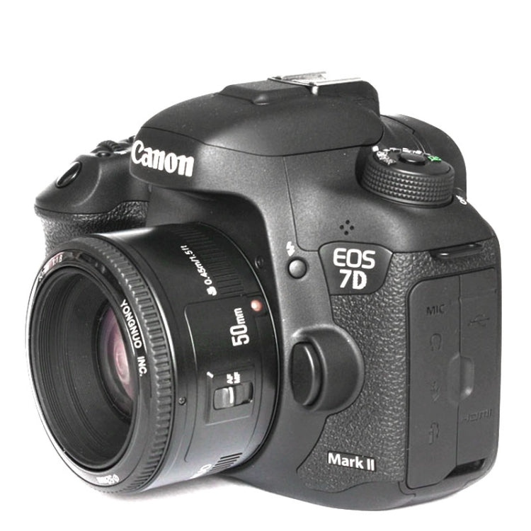 YONGNUO 50mm F1.8 Standard Prime Lens for Canon Camera - Auxiliary Lens by YONGNUO | Online Shopping UK | buy2fix
