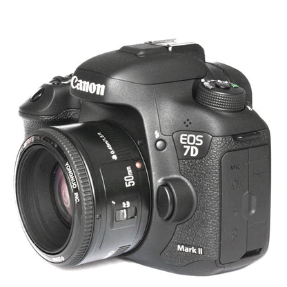 YONGNUO 50mm F1.8 Standard Prime Lens for Canon Camera - Auxiliary Lens by YONGNUO | Online Shopping UK | buy2fix