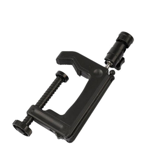Desktop Fixed Clamp Holder Mount with Tripod Adapter for GoPro, Insta360, DJI and Other Action Cameras, Clamp Size: 1 - 6 cm - Holder by buy2fix | Online Shopping UK | buy2fix