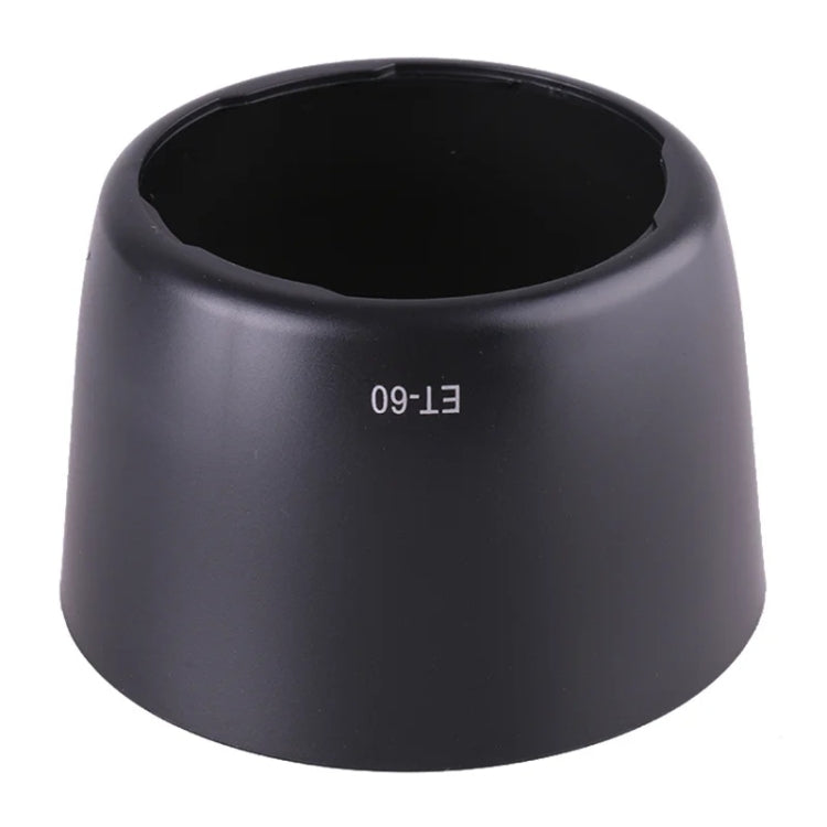 Lens Hood for Canon Camera ET-60(Black) - Lens Hood by buy2fix | Online Shopping UK | buy2fix
