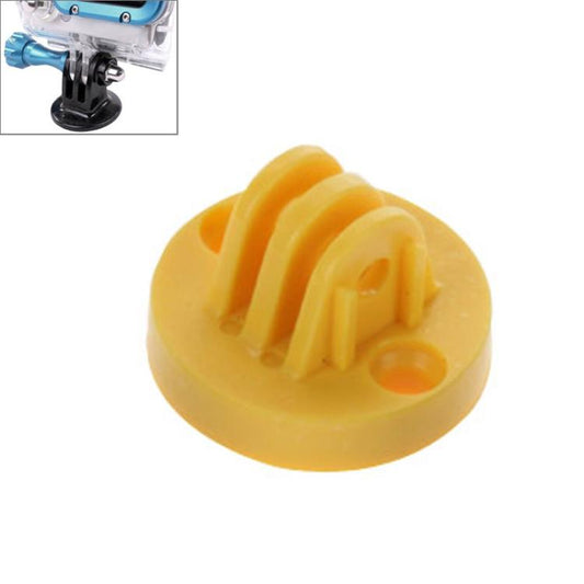 GP267 Camcorder Mount Adapter to Tripod Stand for GoPro HERO6/ 5 /5 Session /4 /3+ /3 /2 /1(Yellow) - Connection Mount by buy2fix | Online Shopping UK | buy2fix