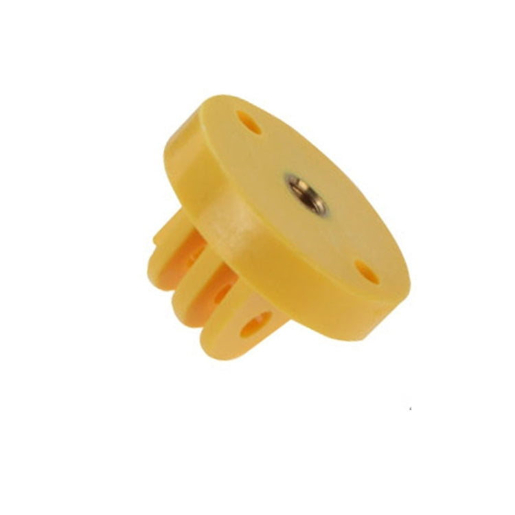 GP267 Camcorder Mount Adapter to Tripod Stand for GoPro HERO6/ 5 /5 Session /4 /3+ /3 /2 /1(Yellow) - Connection Mount by buy2fix | Online Shopping UK | buy2fix