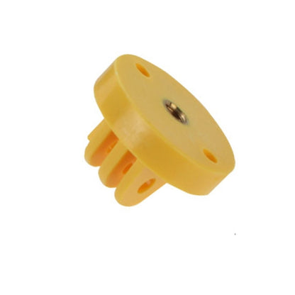 GP267 Camcorder Mount Adapter to Tripod Stand for GoPro HERO6/ 5 /5 Session /4 /3+ /3 /2 /1(Yellow) - Connection Mount by buy2fix | Online Shopping UK | buy2fix