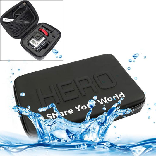 Shockproof Waterproof Portable Travel Case for GoPro, Insta360, DJI and Other Action Cameras Accessories, Size: 16cm x 12cm x 7cm - Carry Cases by buy2fix | Online Shopping UK | buy2fix