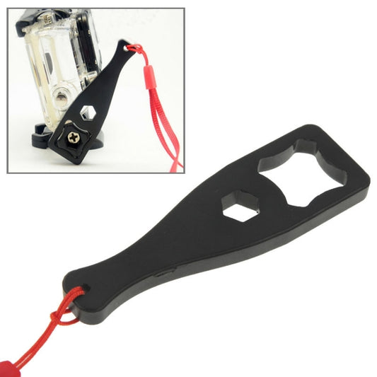 5pcs Plastic Screw Rod Screw Cap Spanner Wrench with Lanyard for GoPro, Insta360, DJI and Other Action Cameras - Tools by buy2fix | Online Shopping UK | buy2fix