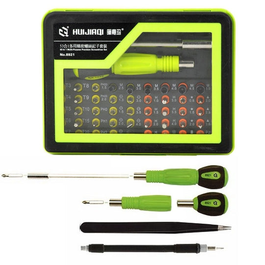 53-in-1-Mehrzweck-Präzisions-Schraubendreher-Set (Grün)